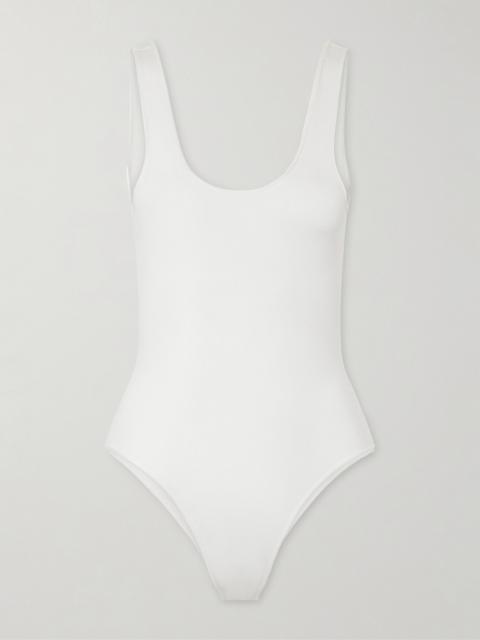 Alaïa Silk-blend Bodysuit