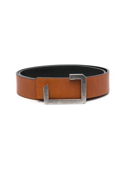 Zadig & Voltaire La Reversible leather belt