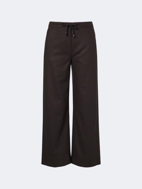 'S Max Mara Wide-leg wool pants