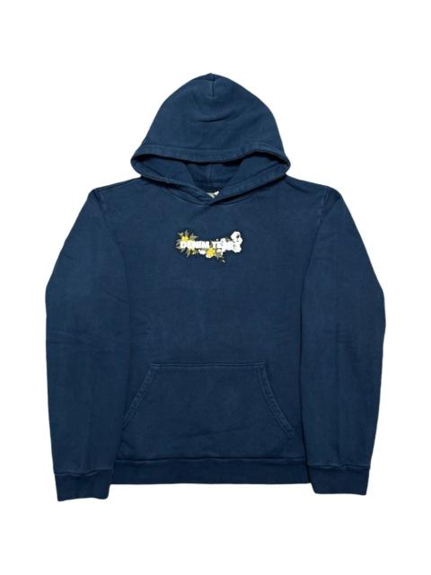 DENIM TEARS embroidered floral logo hoodie
