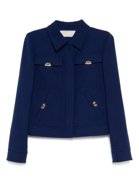 ELIE SAAB crepe jacket