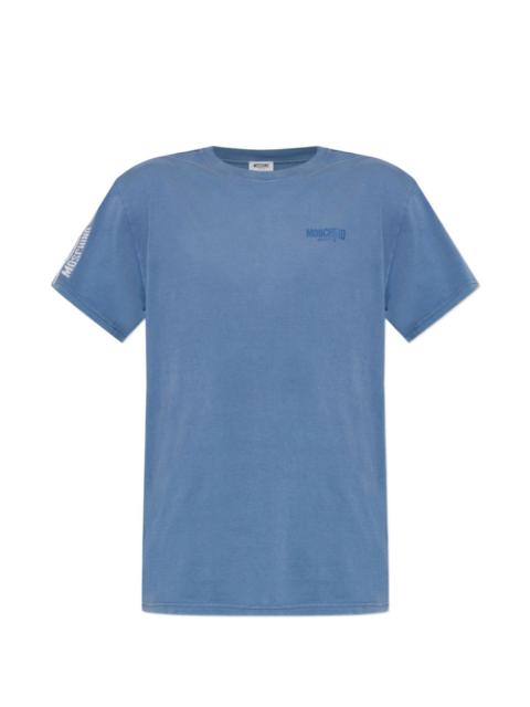 Moschino logo-detail cotton T-shirt