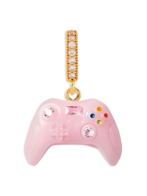CRYSTAL HAZE Gamer zirconia-embellished pendant