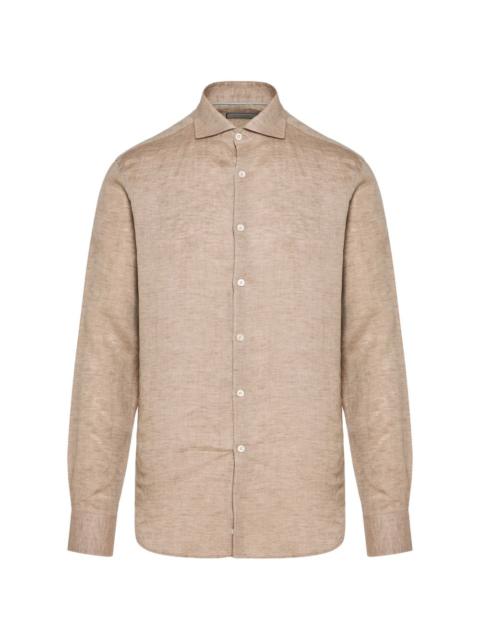 Canali buttoned shirt