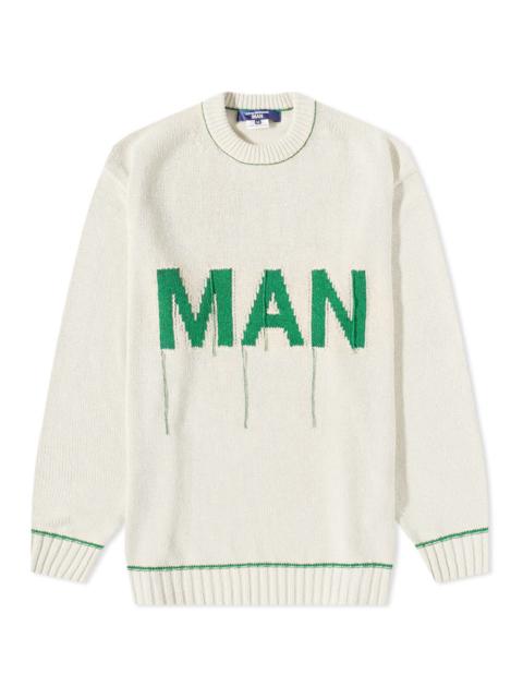 Junya Watanabe MAN Junya Watanabe MAN Intarsia Crew Knit