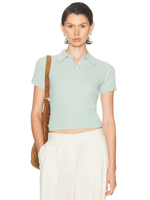 GUEST IN RESIDENCE Shrunken Polo Top