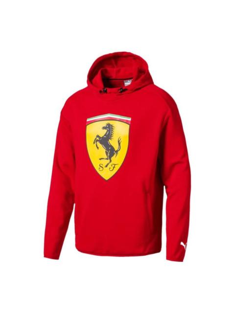 PUMA x Ferrari Logo Hoodie 'Red' 763101-01