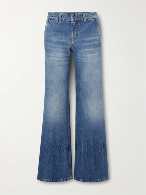 Victoria Beckham Gigi low-rise flared jeans Mid denim
