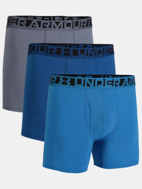 Under Armour Men's UA Performance Cotton 6" 3-Pack Boxerjock®