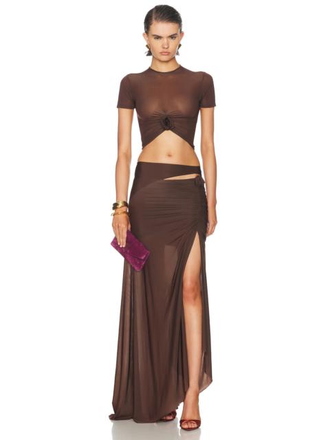 MAYGEL CORONEL Altura Top & Skirt Set