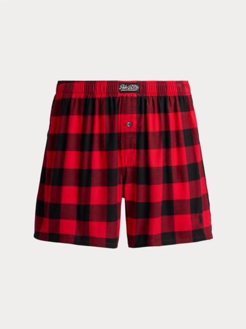 Polo Ralph Lauren Plaid Cotton Flannel Boxer