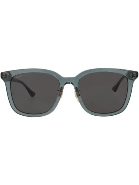 Gucci Square-Frame Recycled Acetate Sunglasses Green Green Grey (GG1498SK-30014782-003)