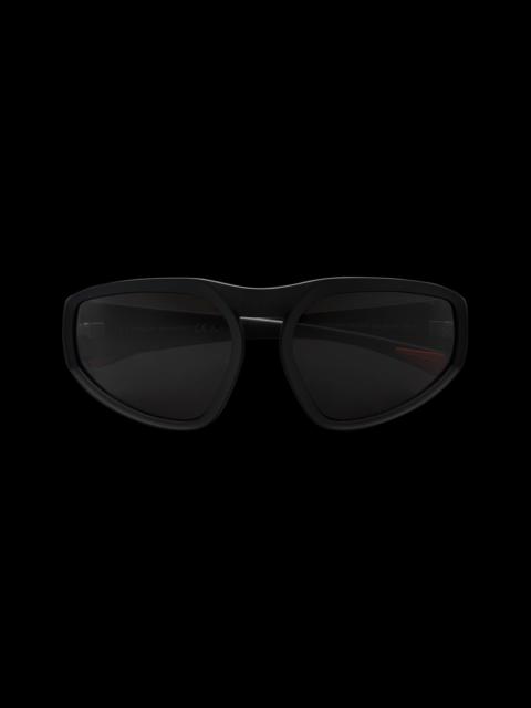 Moncler Pentagra Geometric Sunglasses