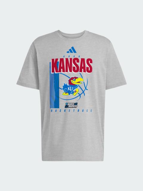 adidas Kansas Jayhawks March Madness T-Shirt