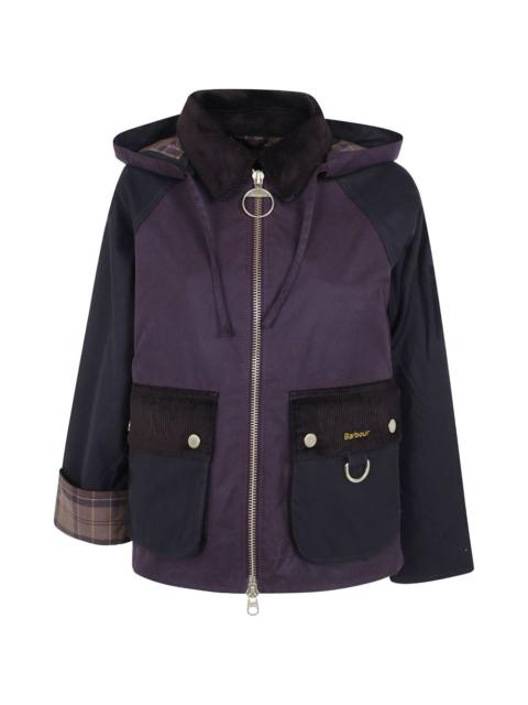 Barbour Carville corduroy-trim hooded parka