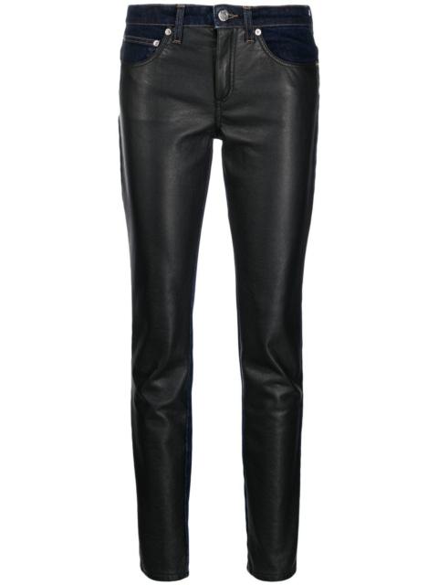 Roberto Cavalli panelled-design jeans