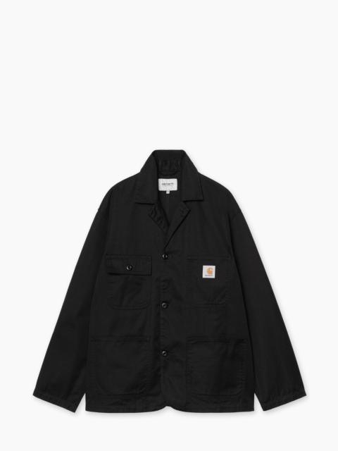 Carhartt WIP CARHARTT WIP BRADER BLAZER RINSED BLACK