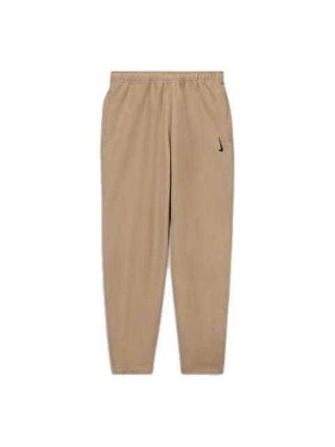 Nike x Billie Eilish Crossover Solid Color Sports Long Pants US Edition Couple Style Brown DQ7752-20