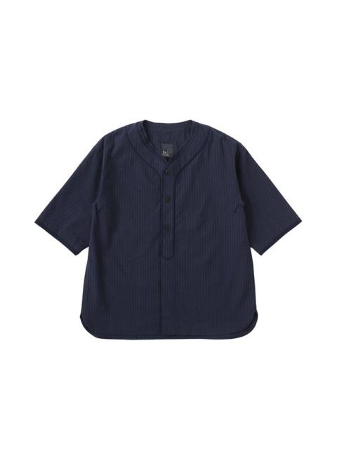 visvim logo-print short-sleeve shirt | REVERSIBLE