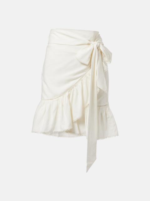 Isabel Marant Étoile Mempster ruffled wrap skirt