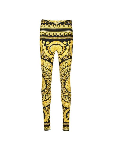 Barocco-print leggings