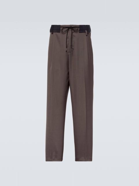 sacai Straight-leg pants