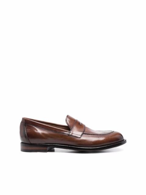 OFFICINE CREATIVE round-toe leather loafers