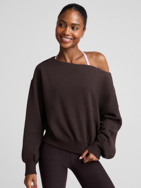 BEYOND YOGA LuxeFleece 2.0™ Off The Shoulder Sweatshirt