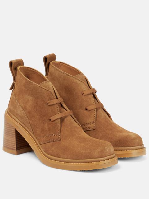See by Chloé Bonni suede ankle boots