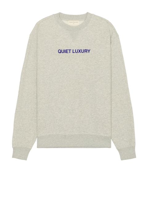 Museum of Peace & Quiet Quiet Luxury Crew Neck Sweatshirt