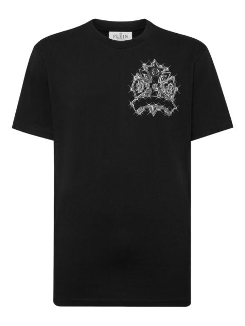 PHILIPP PLEIN crest skull T-shirt