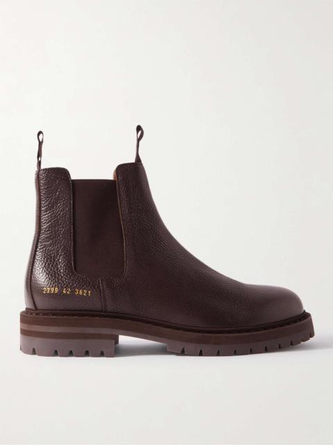 Common Projects Full-Grain Leather Chelsea Boots