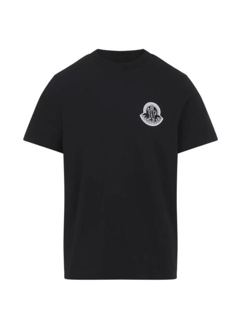 Moncler Moncler Logo-patch T-shirt