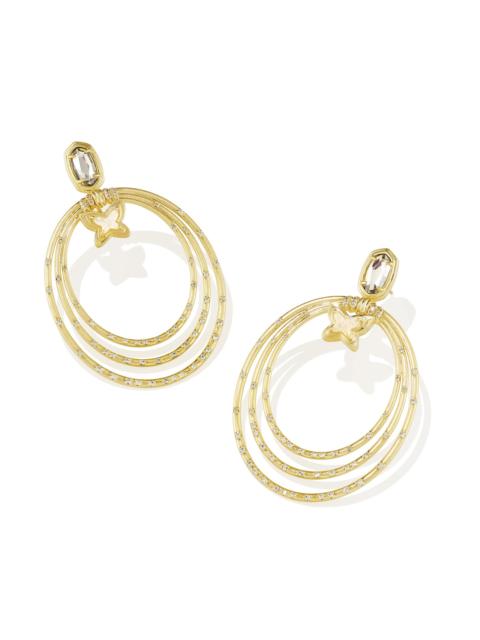 KENDRA SCOTT Dolly Parton x Kendra Scott Elliot Gold Convertible Statement Earrings
