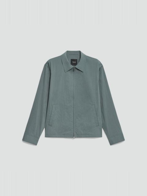 Theory City Zip Jacket in Textured Nylon