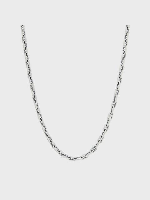 Iron Heart CS-M22-3A21 GOOD ART HLYWD Model 22 Necklace Link Size 3A At 21'' - Sterling Silver