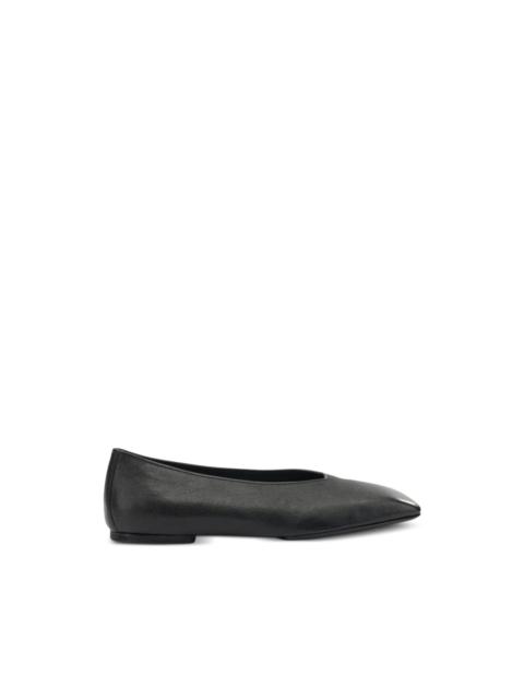 Rick Owens leather ballet flats
