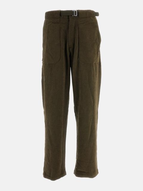 PAS NORMAL STUDIOS® OFF-RACE RIBBED VELVET TROUSERS