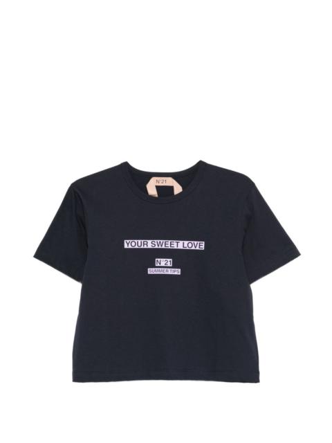 N°21 short-sleeve T-shirt