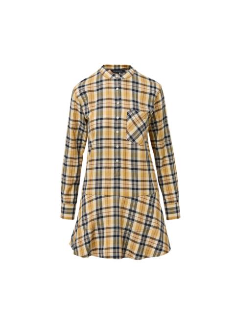 VERONICA BEARD CORIN PLAID MINI DRESS