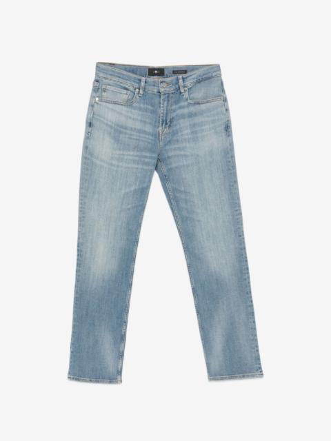 7 For All Mankind five-pocket straight-leg jeans