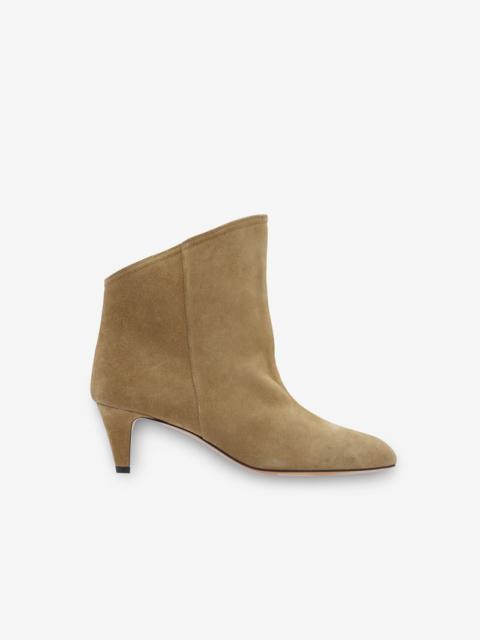 DRIPI SUEDE LEATHER LOW BOOTS
