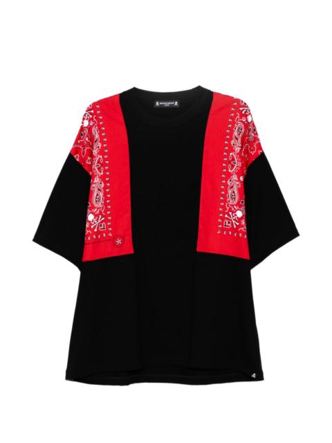 mastermind JAPAN bandana-print T-shirt