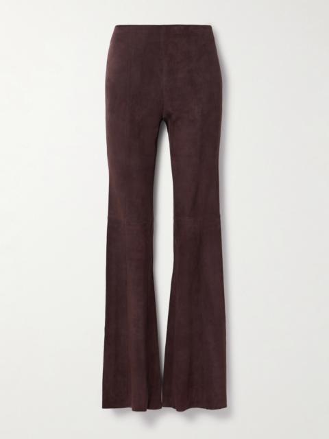 STOULS Gégé Suede Flared Pants
