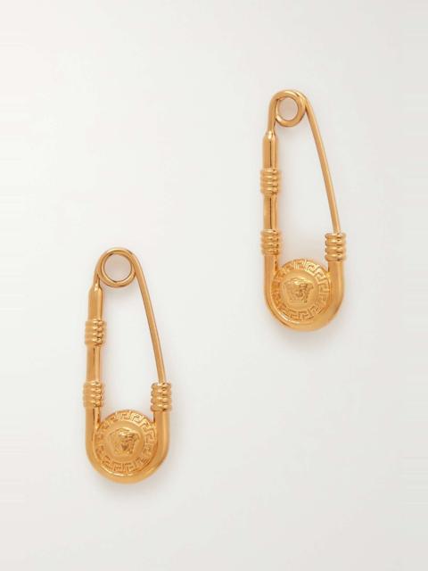 Gold-tone earrings