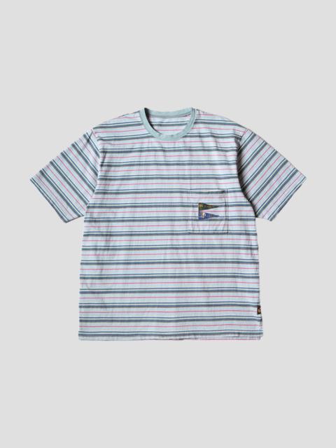 STRIPE JERSEY PENNANT T-SHIRTS