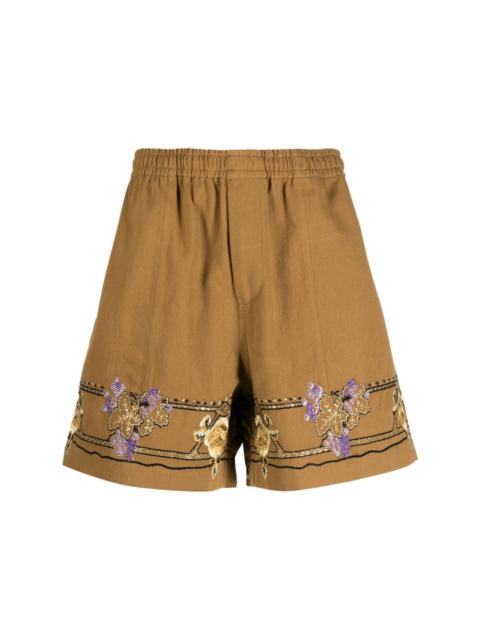 BODE Autumn Royal cotton shorts