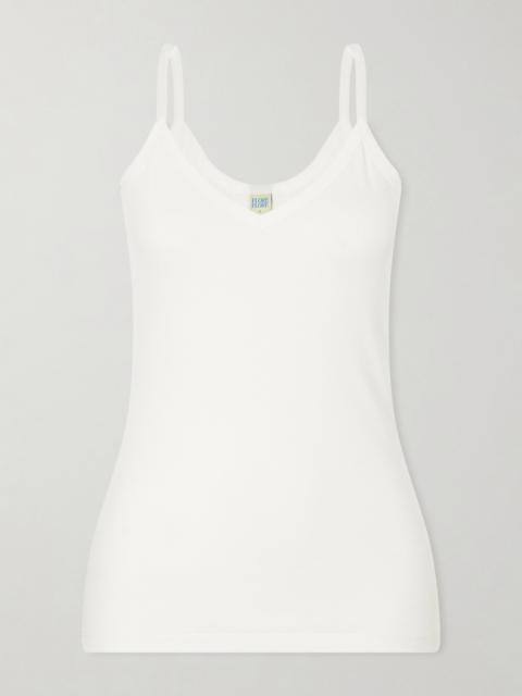 FLORE FLORE Isla Organic Cotton-jersey Camisole
