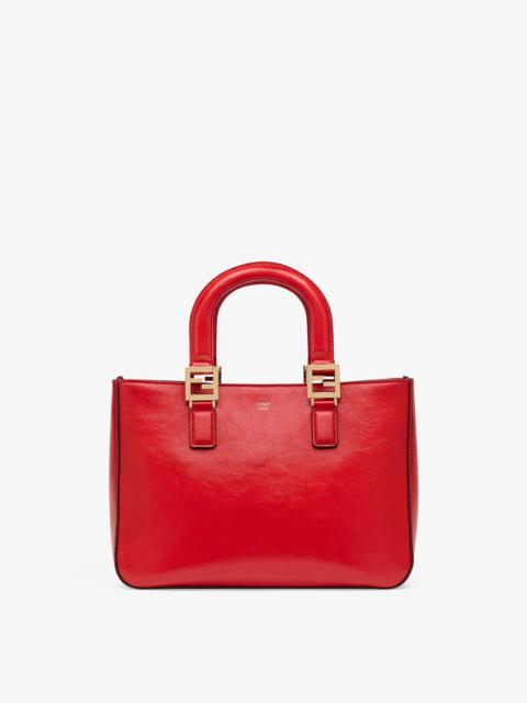 FENDI Red leather bag