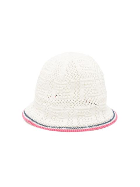 FENDI crochet-knit bucket hat